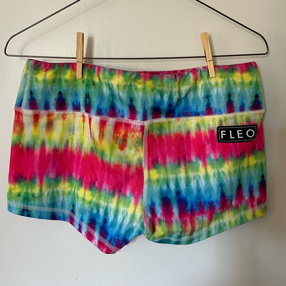 Tie Dye FLEO Shorts